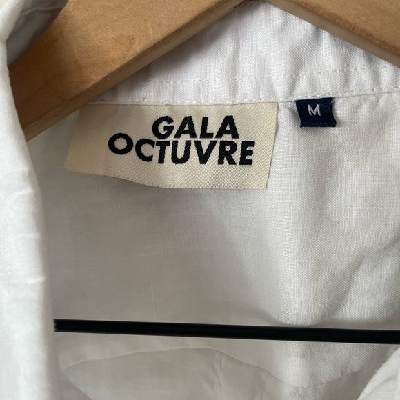 Gala octuvre grailed embroidered linen Guayabera shirt - Picture 6 of 7